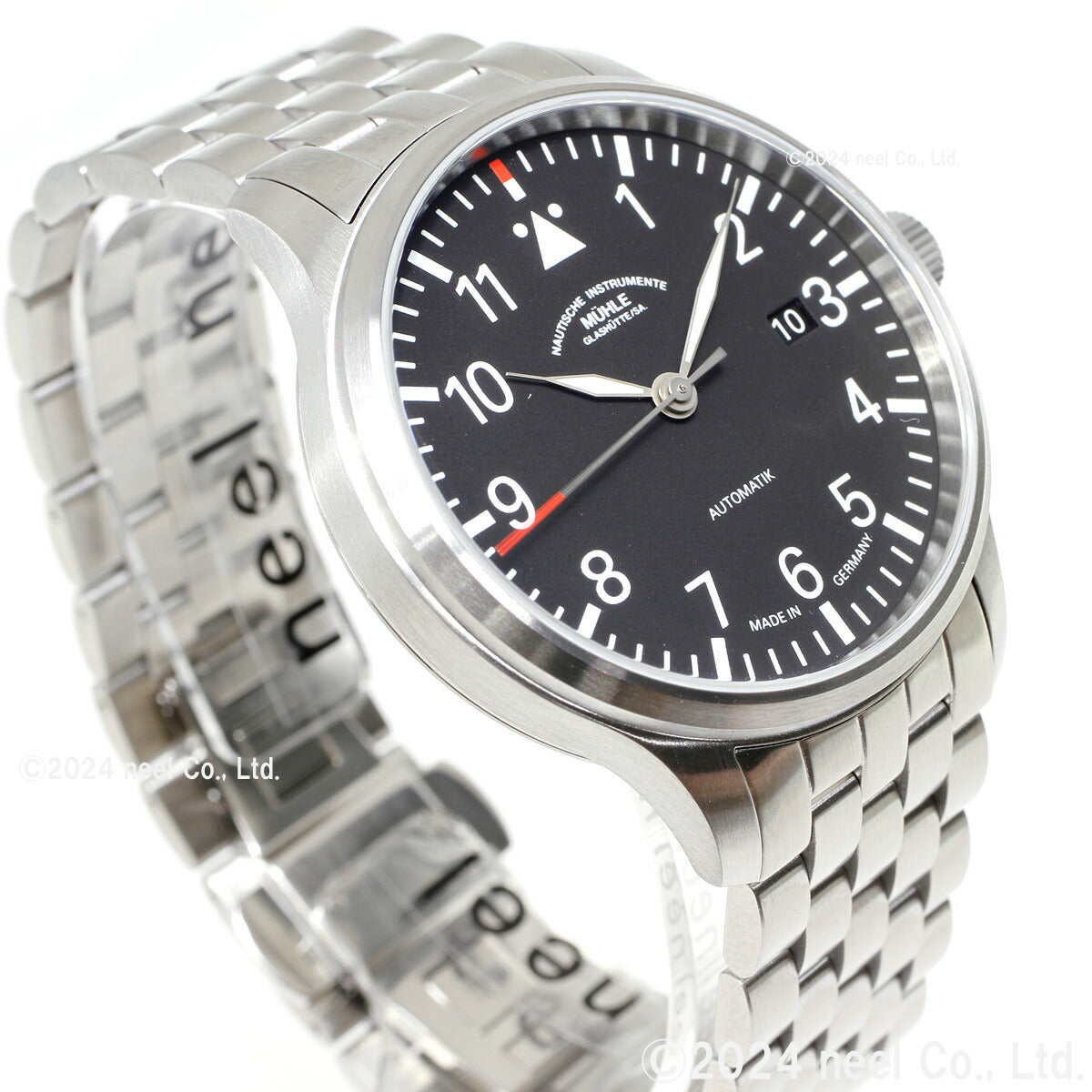 ミューレ・グラスヒュッテ Muhle Glashutte Terrasport II 40mm 自動巻き メンズ 腕時計 M1-37-44-MB ドイツ製【正規品】【60回分割手数料無料!】