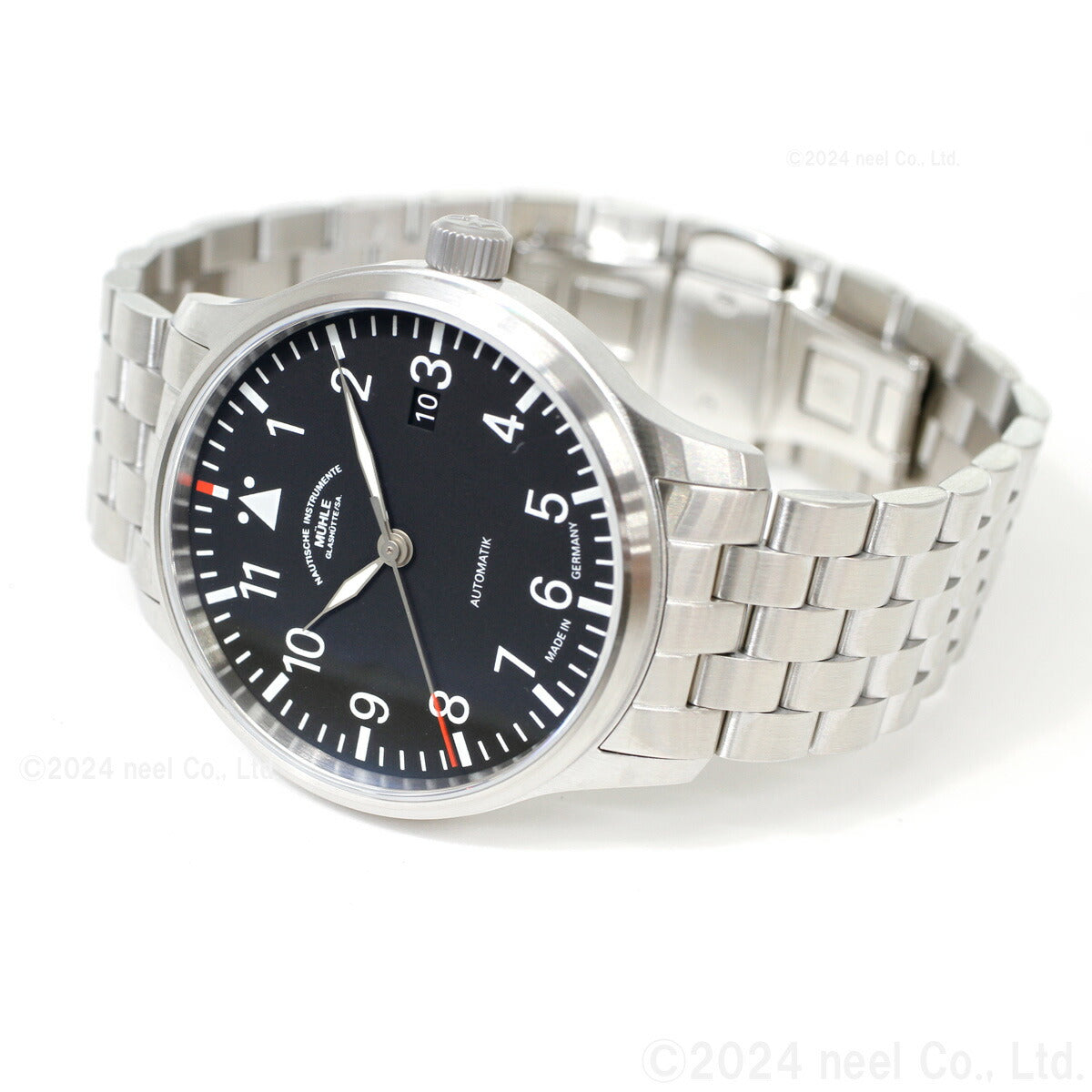 ミューレ・グラスヒュッテ Muhle Glashutte Terrasport II 40mm 自動巻き メンズ 腕時計 M1-37-44-MB ドイツ製【正規品】【60回分割手数料無料!】