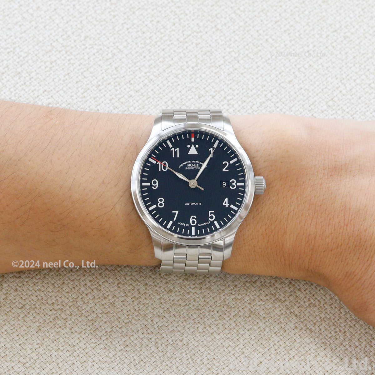 ミューレ・グラスヒュッテ Muhle Glashutte Terrasport II 40mm 自動巻き メンズ 腕時計 M1-37-44-MB ドイツ製【正規品】【60回分割手数料無料!】