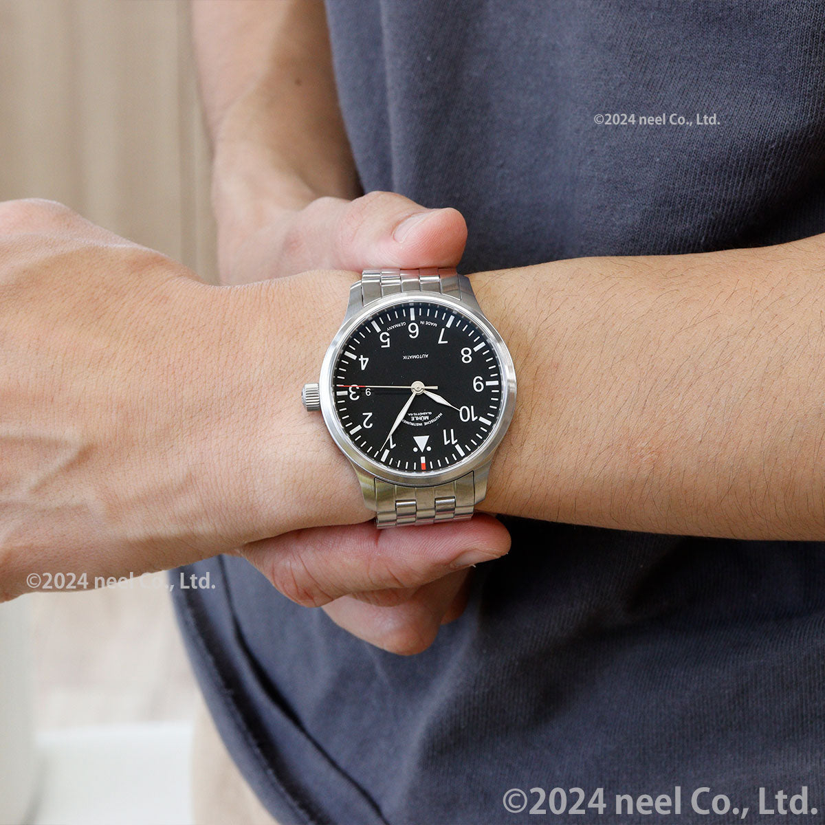 ミューレ・グラスヒュッテ Muhle Glashutte Terrasport II 40mm 自動巻き メンズ 腕時計 M1-37-44-MB ドイツ製【正規品】【60回分割手数料無料!】