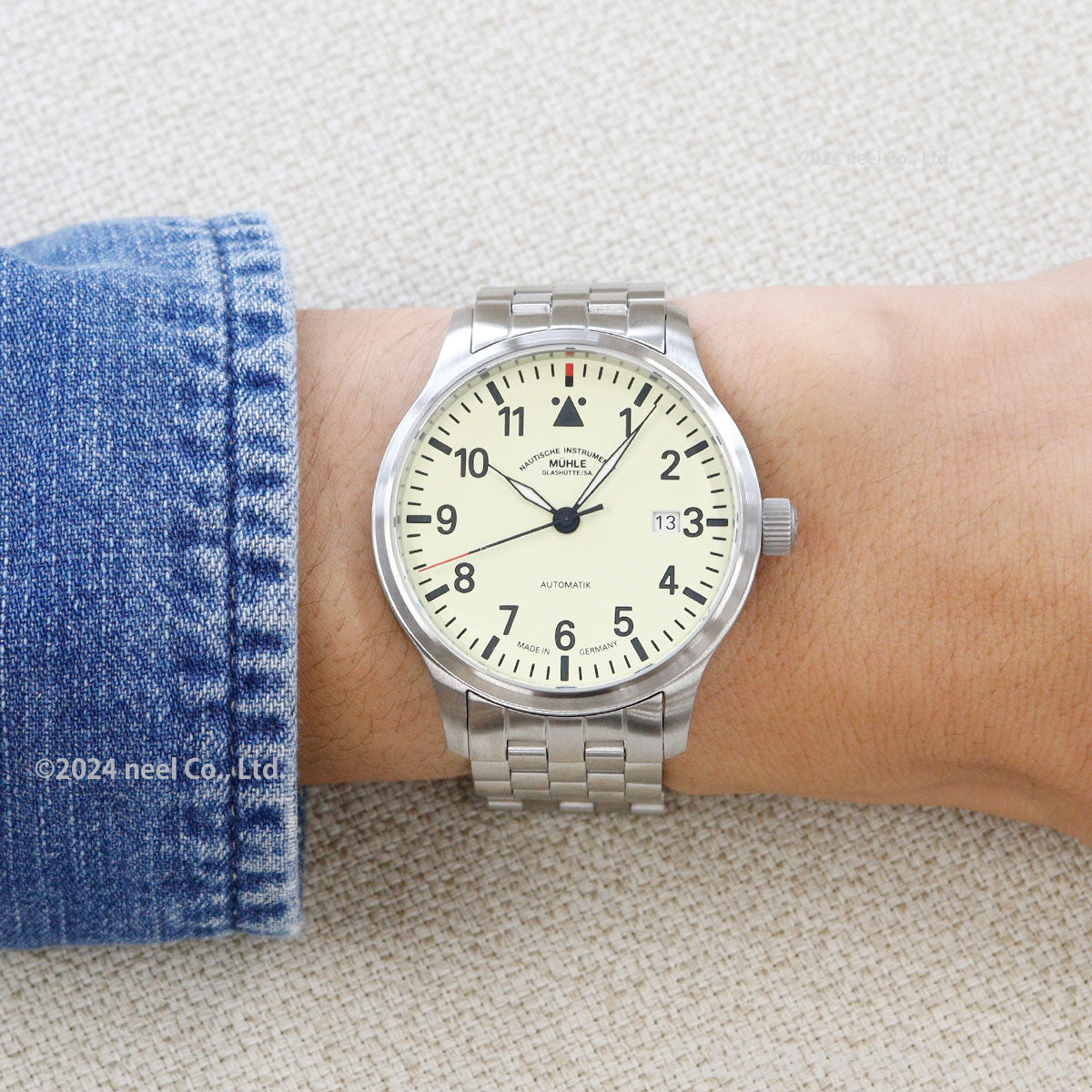 ミューレ・グラスヒュッテ Muhle Glashutte Terrasport II 40mm 自動巻き メンズ 腕時計 M1-37-47-MB ドイツ製【正規品】【60回分割手数料無料!】