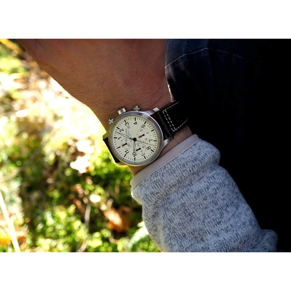ミューレ・グラスヒュッテ Muhle Glashutte 腕時計 メンズ 自動巻き クロノグラフ M1-37-77-LB TERRASPORT I CHRONOGRAPH ドイツ製【正規品】【60回分割手数料無料!】