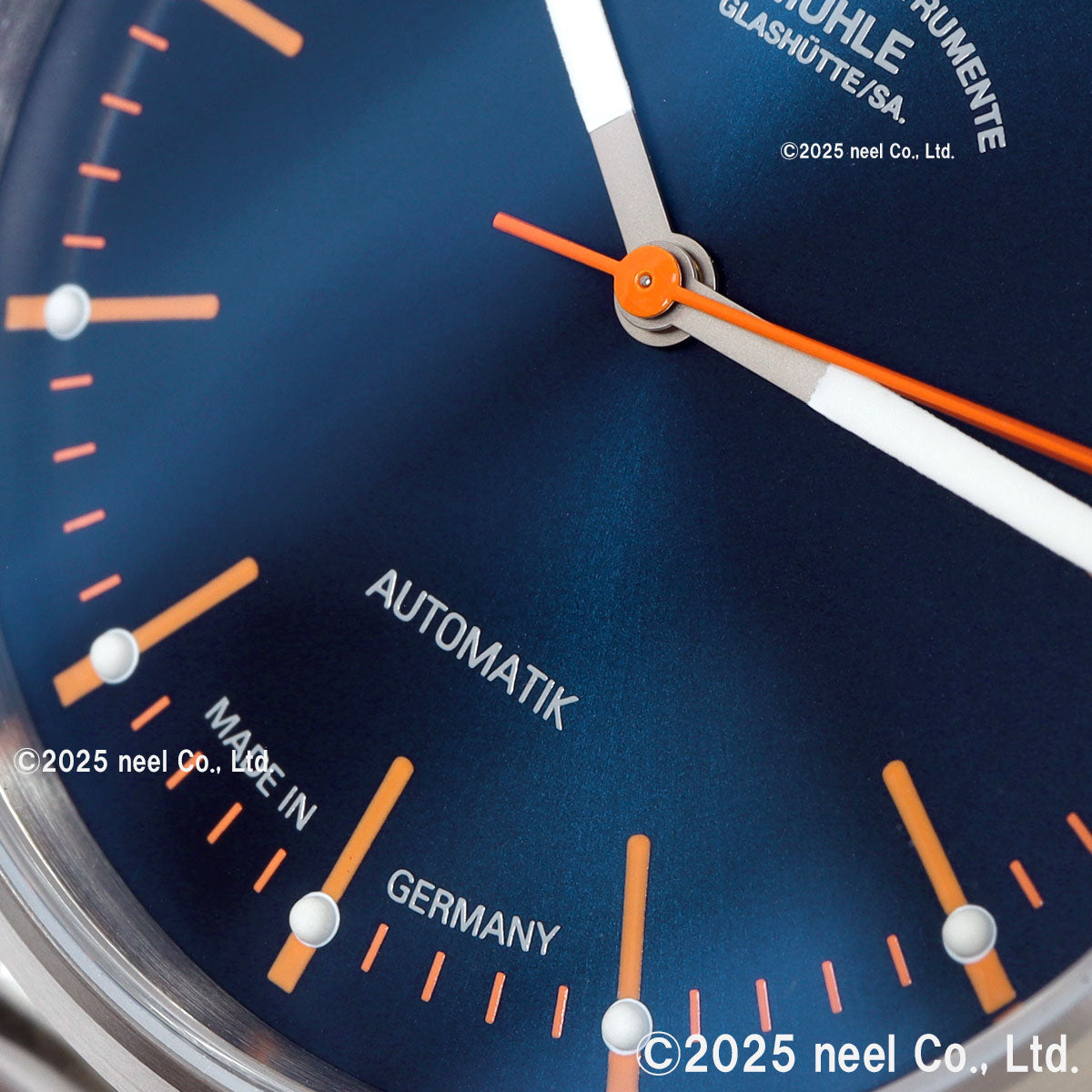 ミューレ グラスヒュッテ Muhle Glashutte パノヴァ ブルー Panova Blue 腕時計 メンズ 自動巻き M1-40-72-MB-II ドイツ製【正規品】【60回分割手数料無料!】