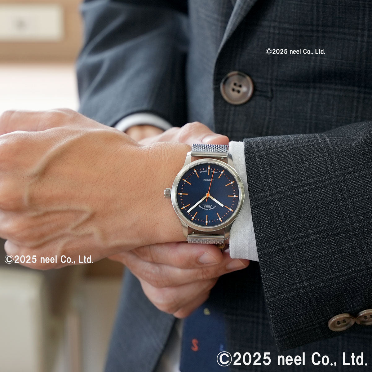 ミューレ グラスヒュッテ Muhle Glashutte パノヴァ ブルー Panova Blue 腕時計 メンズ 自動巻き M1-40-72-MB-II ドイツ製【正規品】【60回分割手数料無料!】