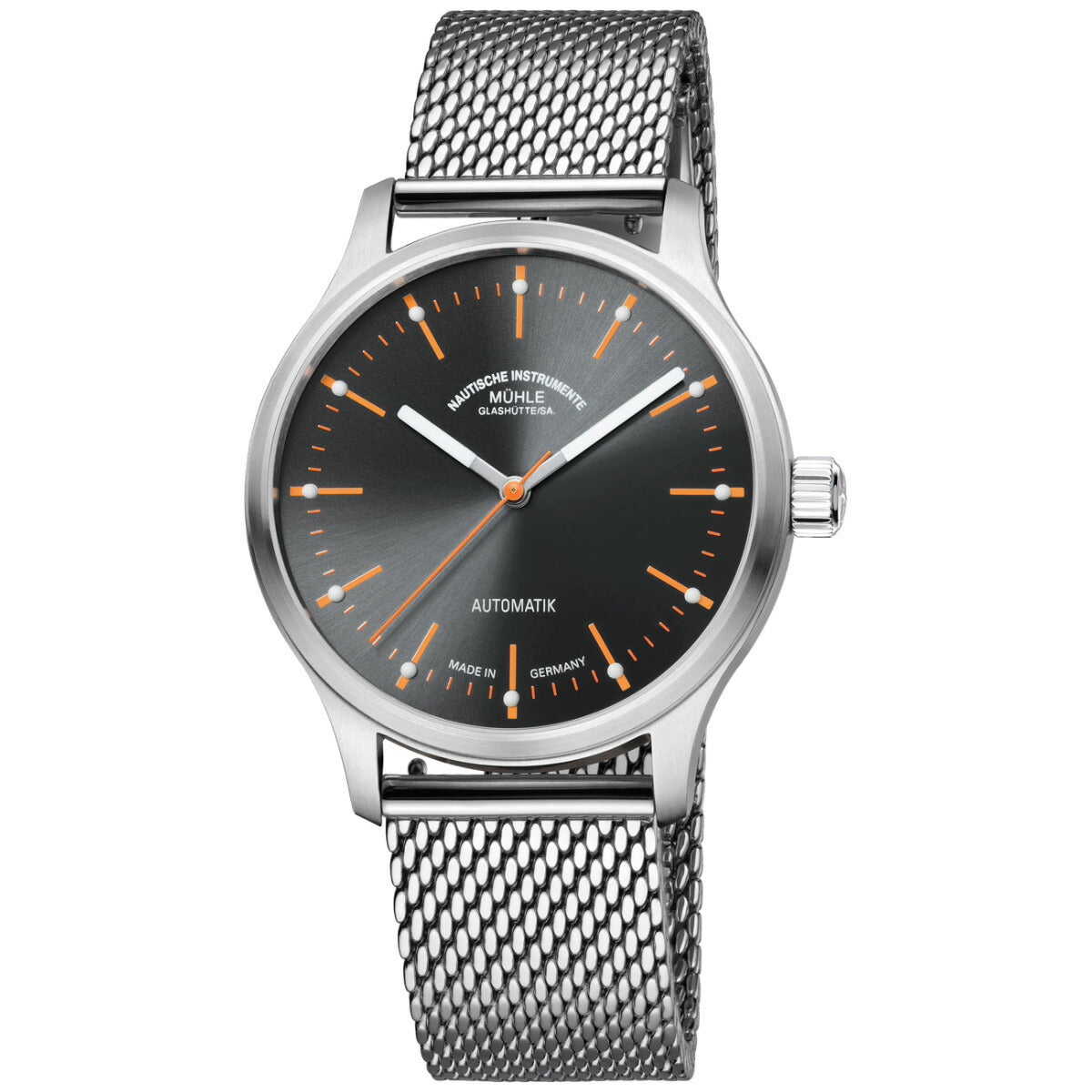 ミューレ グラスヒュッテ Muhle Glashutte パノヴァ グレー Panova Gray 腕時計 メンズ 自動巻き M1-40-75-MB-II ドイツ製【正規品】【60回分割手数料無料!】