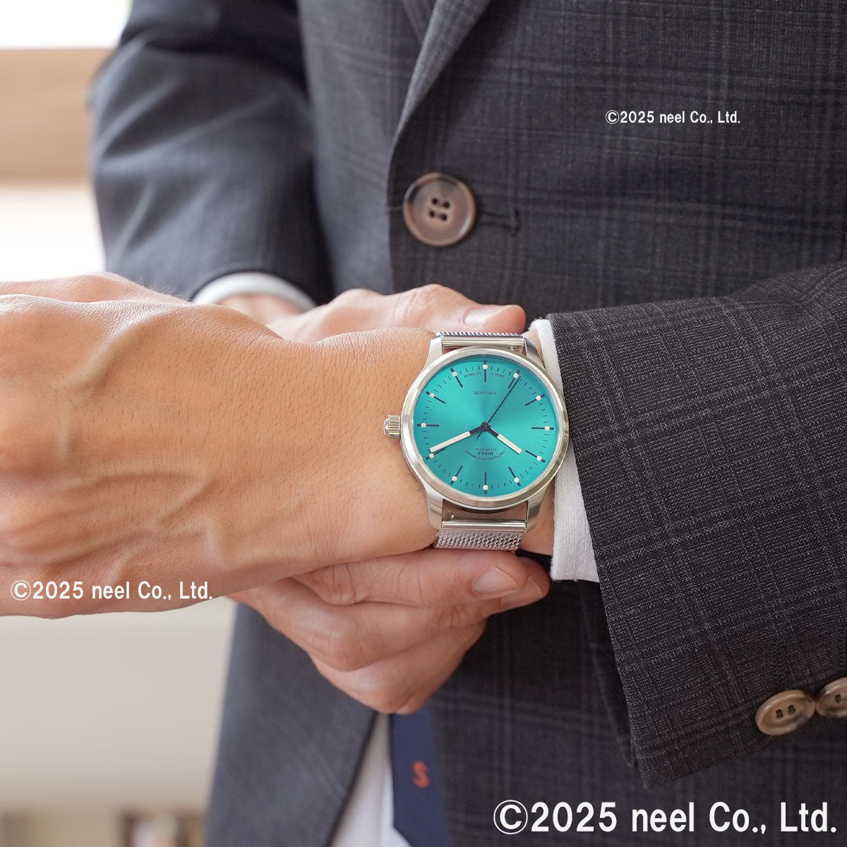ミューレ グラスヒュッテ Muhle Glashutte パノヴァ ターコイズブルー Panova Turquoise Blue 腕時計 自動巻き M1-40-79-MB ドイツ製【正規品】【60回分割手数料無料!】