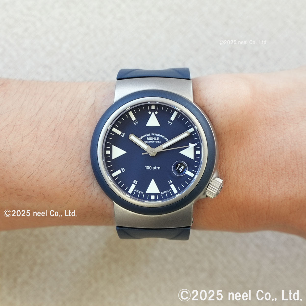 ミューレ グラスヒュッテ Muhle Glashutte S.A.R.レスキュー ノーティカルブルー 自動巻 腕時計 M1-41-02-KB-II【2025 新作】【正規品】【60回分割手数料無料!】