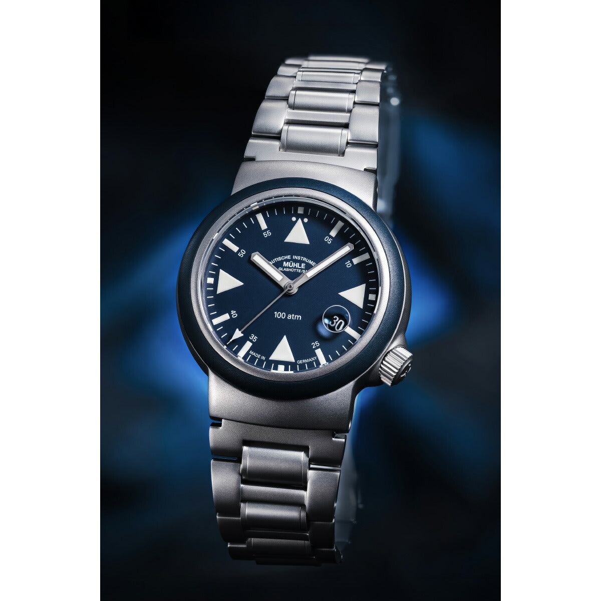 ミューレ グラスヒュッテ Muhle Glashutte S.A.R.レスキュー ノーティカルブルー 自動巻 腕時計 M1-41-02-MB-II【2025 新作】【正規品】【60回分割手数料無料!】