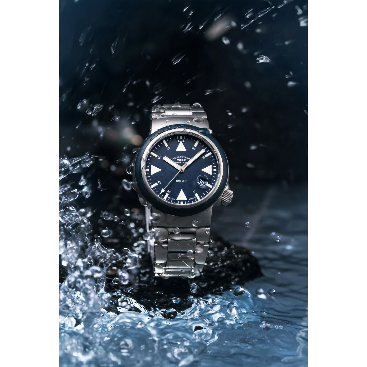 ミューレ グラスヒュッテ Muhle Glashutte S.A.R.レスキュー ノーティカルブルー 自動巻 腕時計 M1-41-02-MB-II【2025 新作】【正規品】【60回分割手数料無料!】