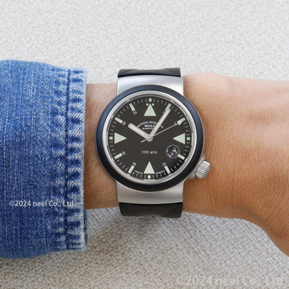 ミューレ・グラスヒュッテ Muhle Glashutte S.A.R. Rescue-Timer レスキュー・タイマー 42mm 自動巻き メンズ 腕時計 M1-41-03-KB ドイツ製【正規品】【60回分割手数料無料!】