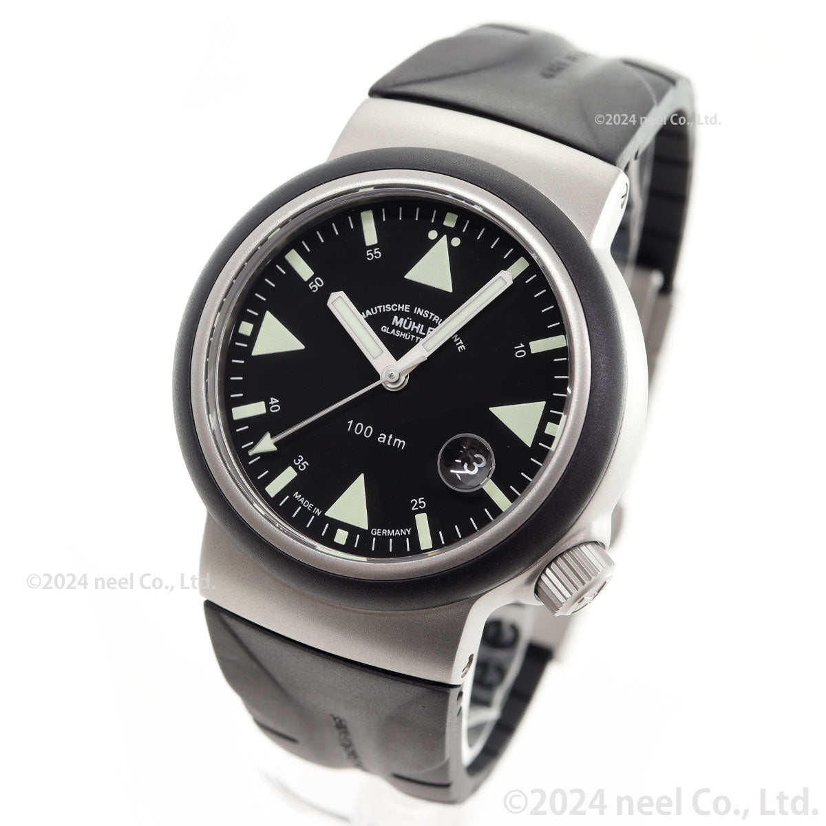 ミューレ・グラスヒュッテ Muhle Glashutte S.A.R. Rescue-Timer レスキュー・タイマー 42mm 自動巻き メンズ 腕時計 M1-41-03-KB ドイツ製【正規品】【60回分割手数料無料!】