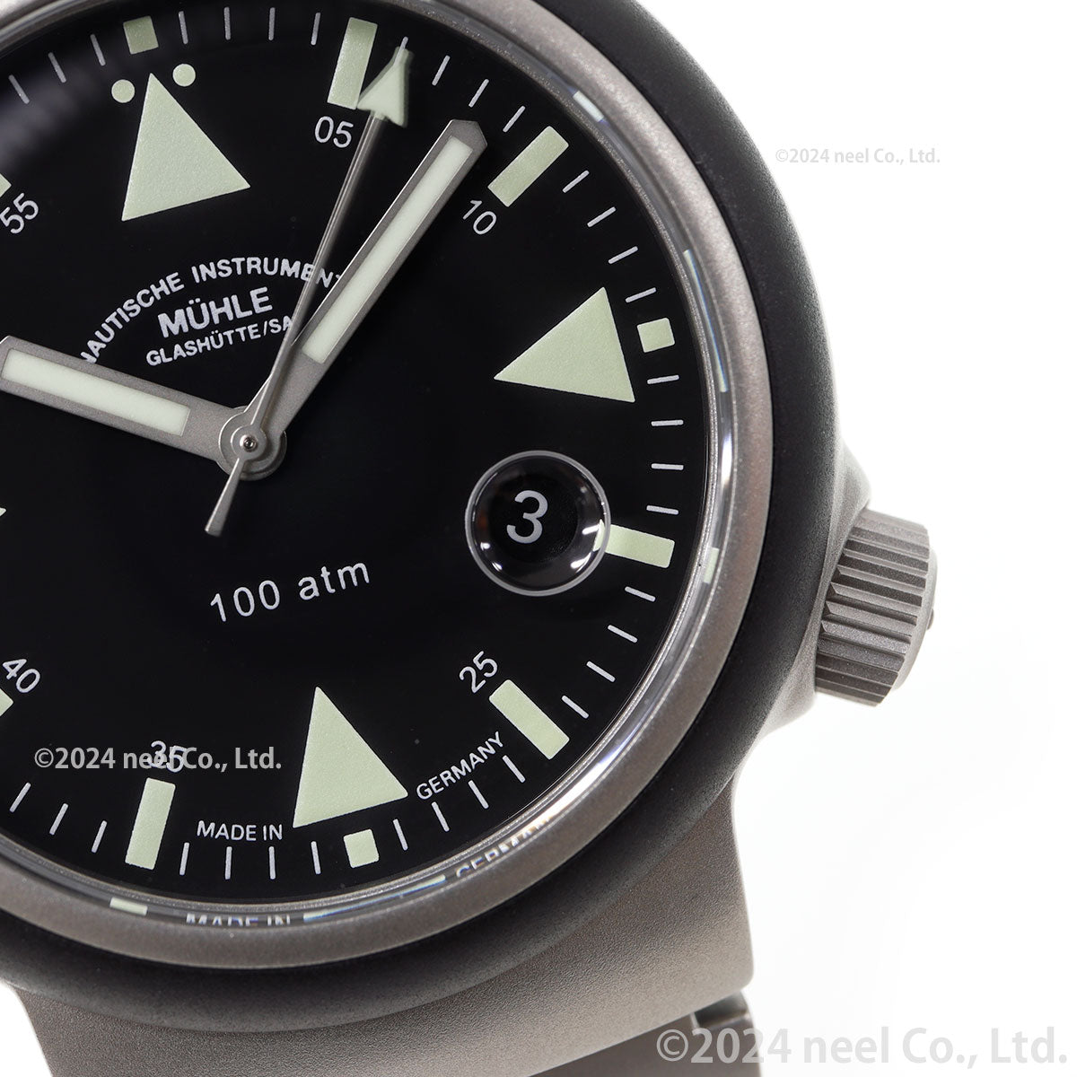 ミューレ・グラスヒュッテ Muhle Glashutte S.A.R. Rescue-Timer レスキュー・タイマー 42mm 自動巻き メンズ 腕時計 M1-41-03-MB ドイツ製【正規品】【60回分割手数料無料!】