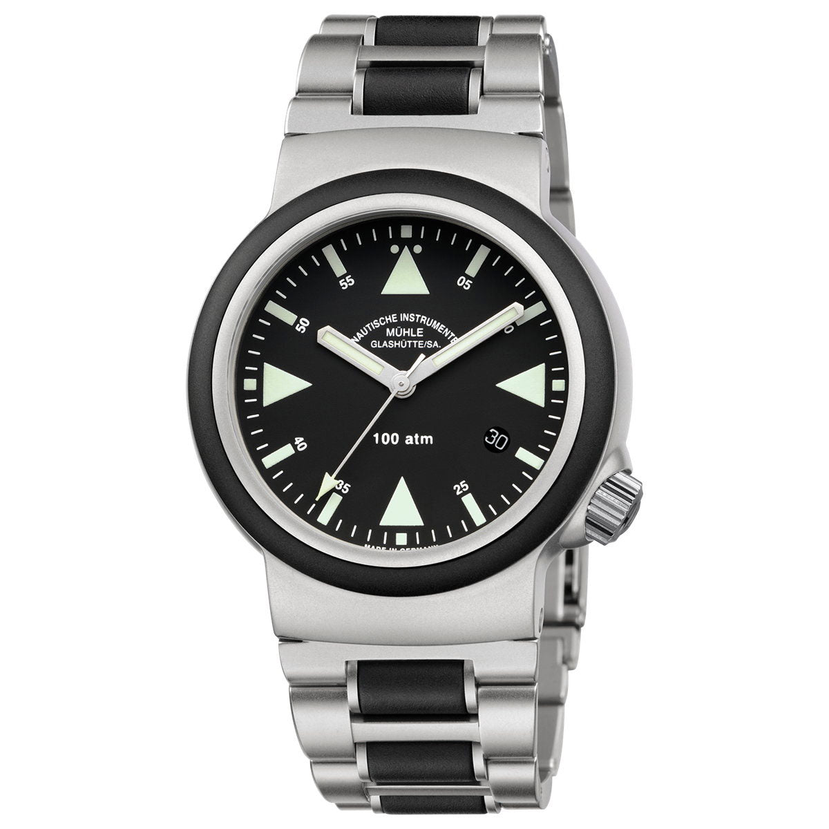 ミューレ・グラスヒュッテ Muhle Glashutte S.A.R. Rescue-Timer レスキュー・タイマー 42mm 自動巻き メンズ 腕時計 M1-41-03-MB ドイツ製【正規品】【60回分割手数料無料!】