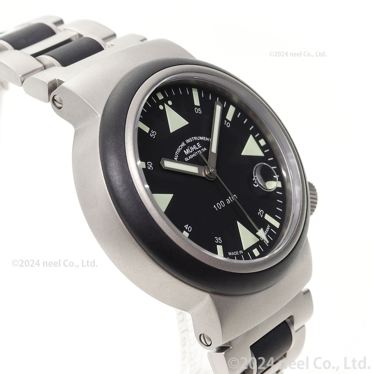 ミューレ・グラスヒュッテ Muhle Glashutte S.A.R. Rescue-Timer レスキュー・タイマー 42mm 自動巻き メンズ 腕時計 M1-41-03-MB ドイツ製【正規品】【60回分割手数料無料!】