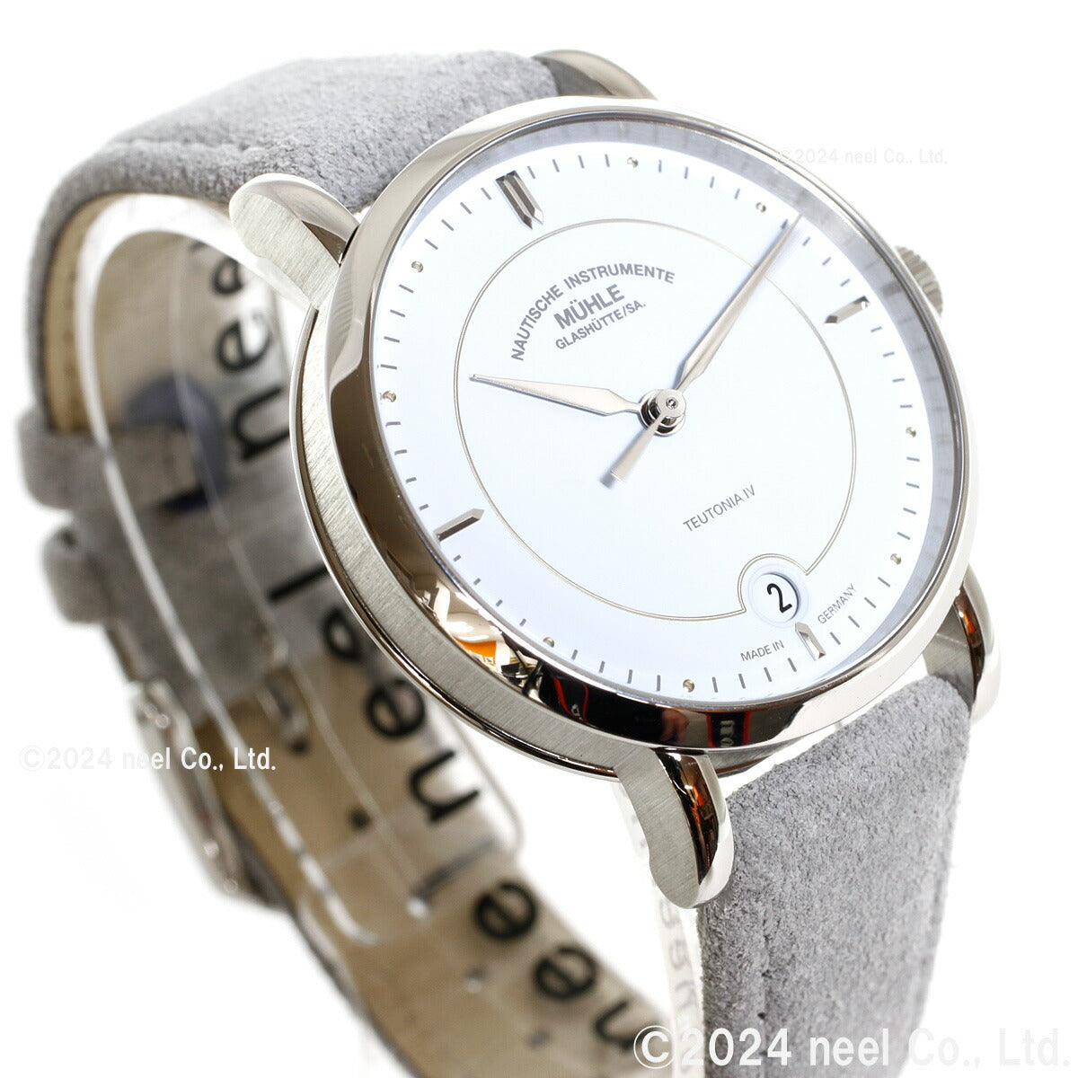 ミューレ・グラスヒュッテ Muhle Glashutte Teutonia IV Lady 33.5mm 自動巻き レディース 腕時計 M1-44-52-LB-V-V ドイツ製【正規品】【60回分割手数料無料!】