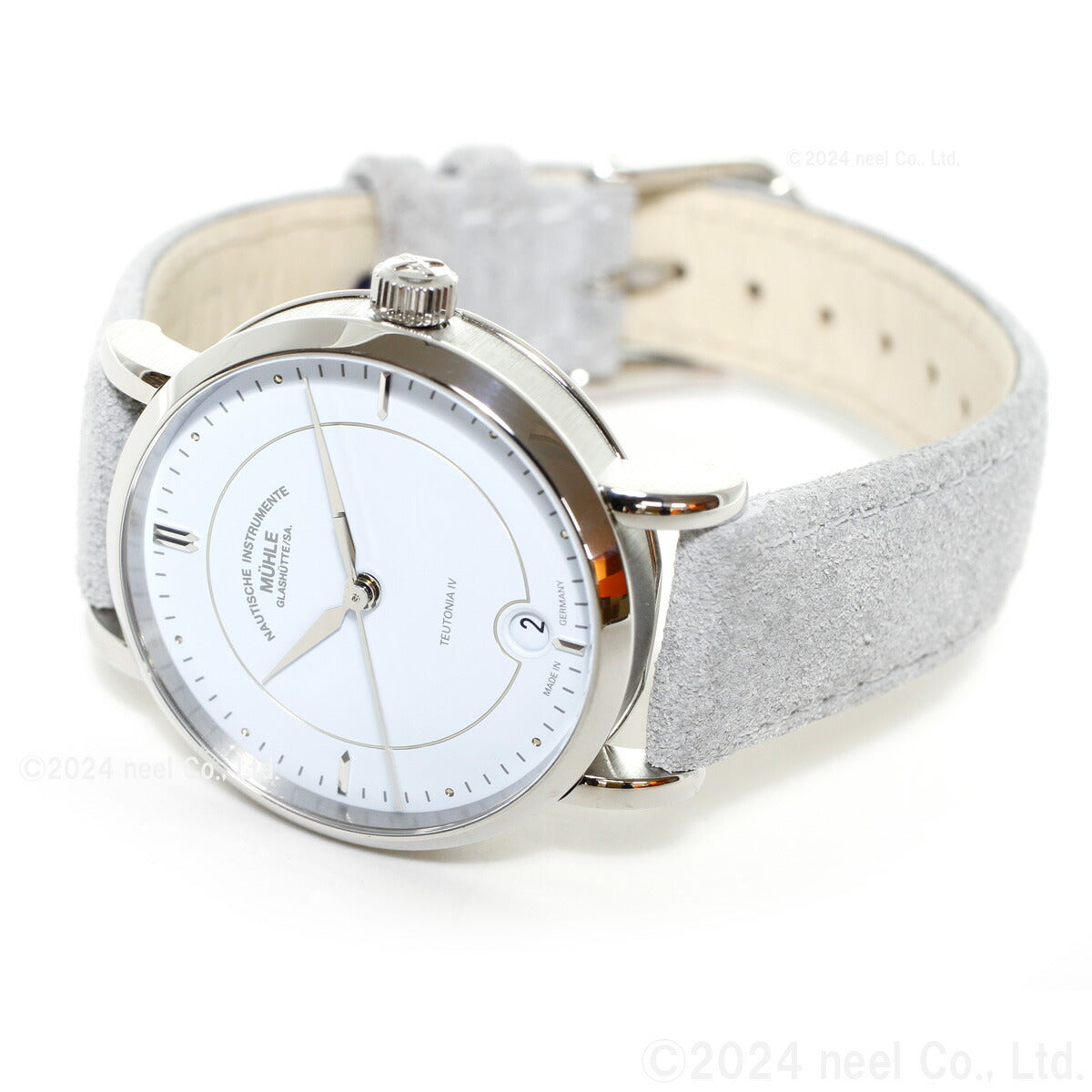 ミューレ・グラスヒュッテ Muhle Glashutte Teutonia IV Lady 33.5mm 自動巻き レディース 腕時計 M1-44-52-LB-V-V ドイツ製【正規品】【60回分割手数料無料!】