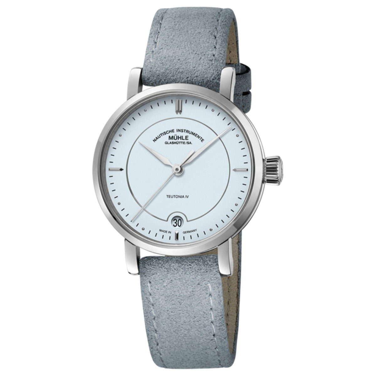ミューレ・グラスヒュッテ Muhle Glashutte Teutonia IV Lady 33.5mm 自動巻き レディース 腕時計 M1-44-52-LB-V-V ドイツ製【正規品】【60回分割手数料無料!】