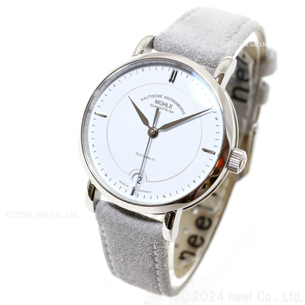 ミューレ・グラスヒュッテ Muhle Glashutte Teutonia IV Lady 33.5mm 自動巻き レディース 腕時計 M1-44-52-LB-V-V ドイツ製【正規品】【60回分割手数料無料!】