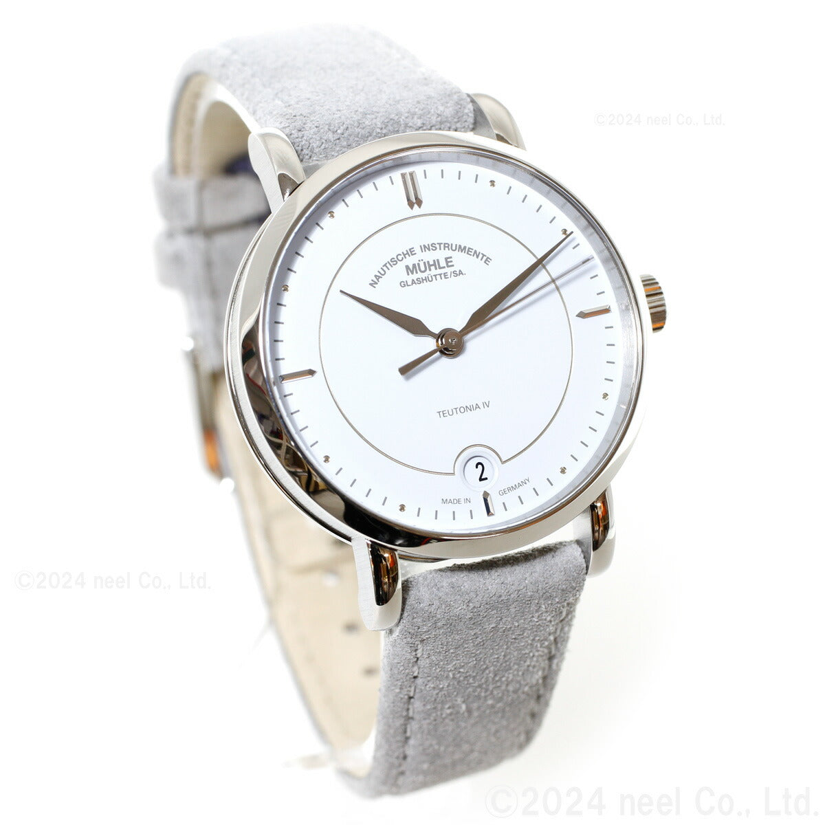 ミューレ・グラスヒュッテ Muhle Glashutte Teutonia IV Lady 33.5mm 自動巻き レディース 腕時計 M1-44-52-LB-V-V ドイツ製【正規品】【60回分割手数料無料!】