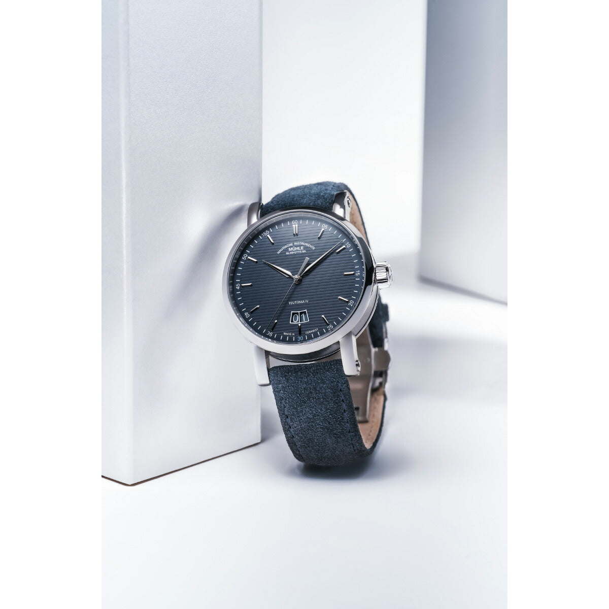 ミューレ グラスヒュッテ Muhle Glashutte テイトニア IV ビッグデイト エディション1994 自動巻き 腕時計 M1-44-75-1994-LB【正規品】【60回分割手数料無料!】