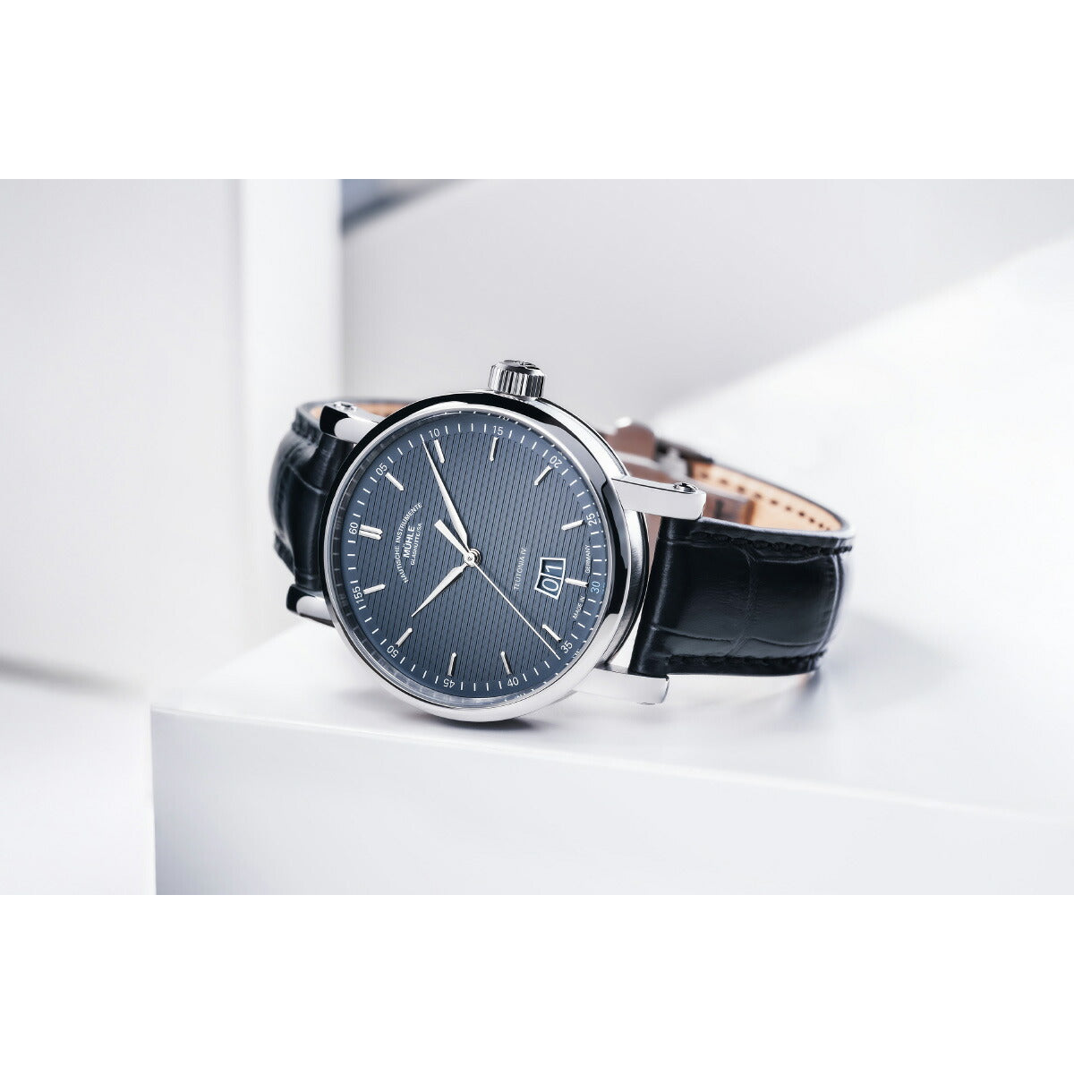 ミューレ グラスヒュッテ Muhle Glashutte テイトニア IV ビッグデイト エディション1994 自動巻き 腕時計 M1-44-75-1994-LB【正規品】【60回分割手数料無料!】