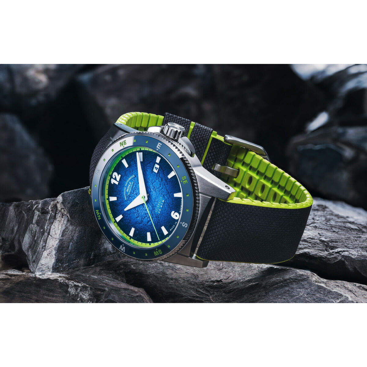 ミューレ・グラスヒュッテ Muhle Glashutte スポーティヴォ コンパスデイト Sportivo Compass Date 自動巻き 腕時計 メンズ M1-52-22-CK ドイツ製【2024 新作】