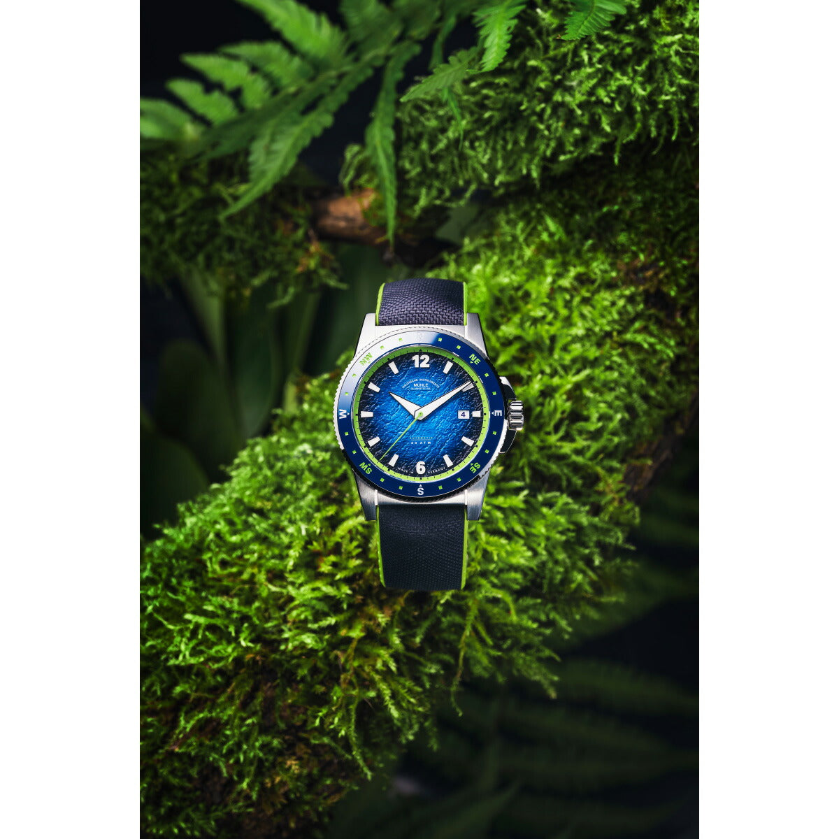 ミューレ・グラスヒュッテ Muhle Glashutte スポーティヴォ コンパスデイト Sportivo Compass Date 自動巻き 腕時計 メンズ M1-52-22-CK ドイツ製【2024 新作】