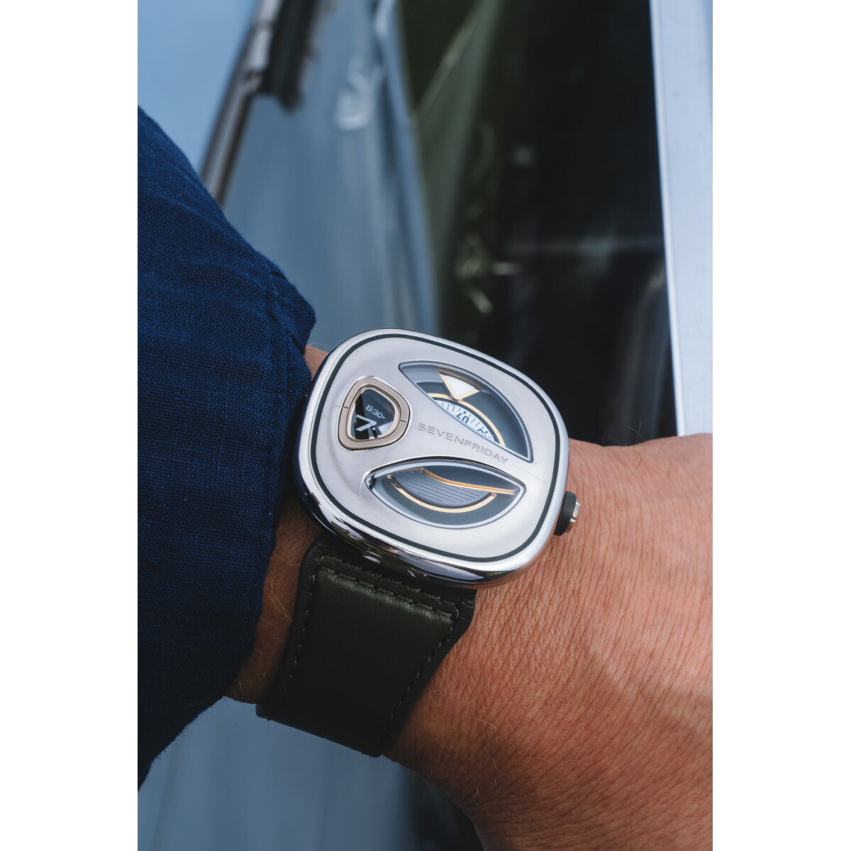 セブンフライデー SEVENFRIDAY ME1/02 M-Series 腕時計 メンズ 自動巻き