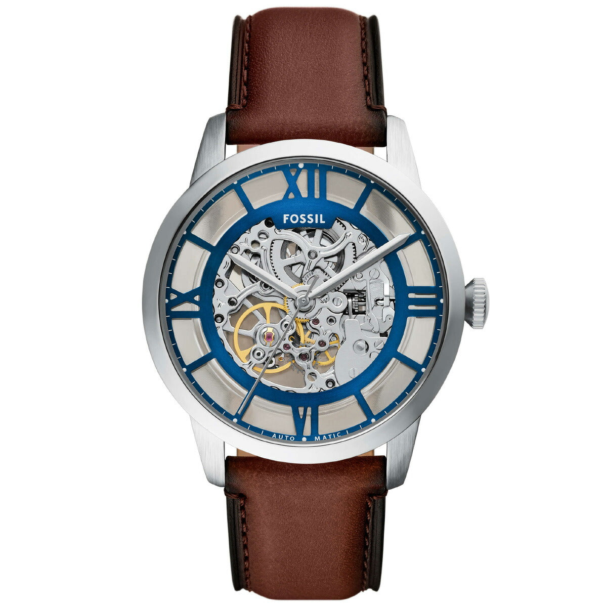 フォッシル FOSSIL 腕時計 メンズ 自動巻き TOWNSMAN オートマティック ステンレススチールウォッチ ME3267【2025 新作】