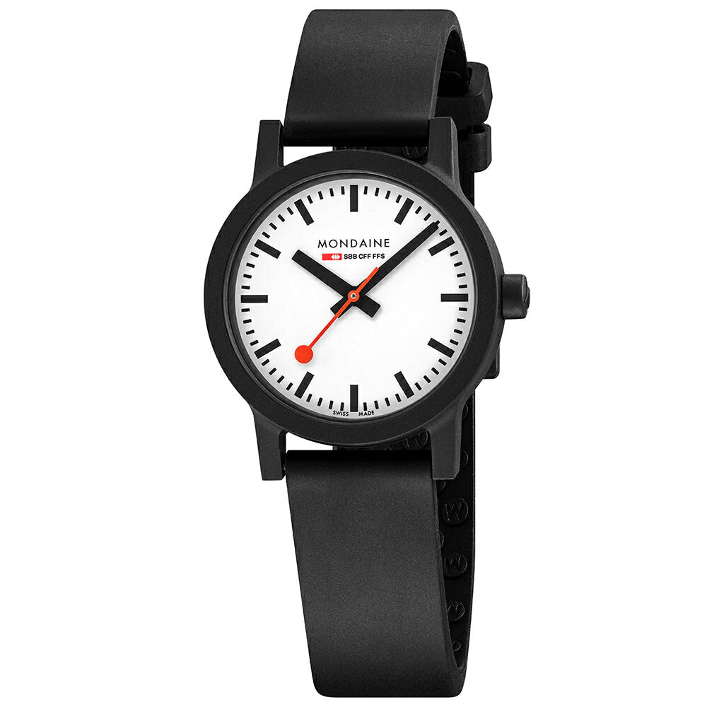 モンディーン MONDAINE 腕時計 レディース エッセンス 32mm ホワイトダイヤル essence MS1.32110.RB