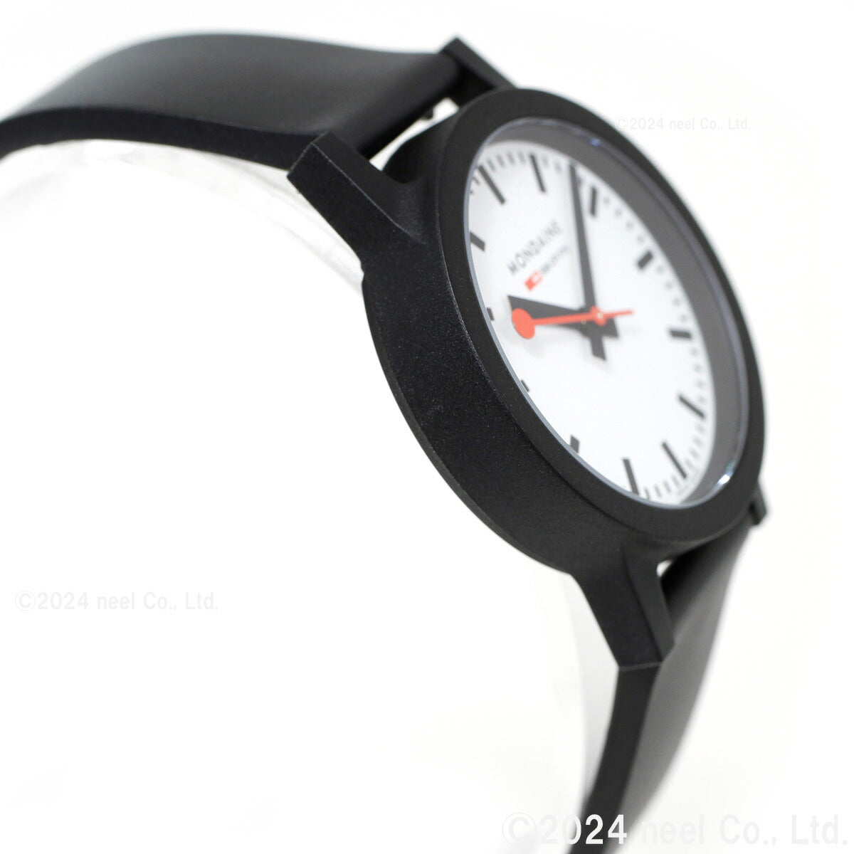 モンディーン MONDAINE 腕時計 レディース エッセンス 32mm ホワイトダイヤル essence MS1.32110.RB
