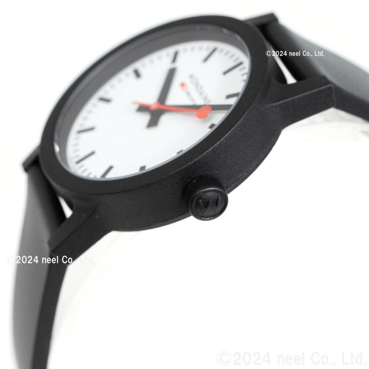 モンディーン MONDAINE 腕時計 レディース エッセンス 32mm ホワイトダイヤル essence MS1.32110.RB