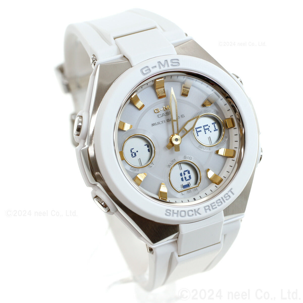 カシオ ベビーG CASIO BABY-G G-MS 電波 ソーラー 電波時計 腕時計 レディース タフソーラー MSG-W100-7A2JF