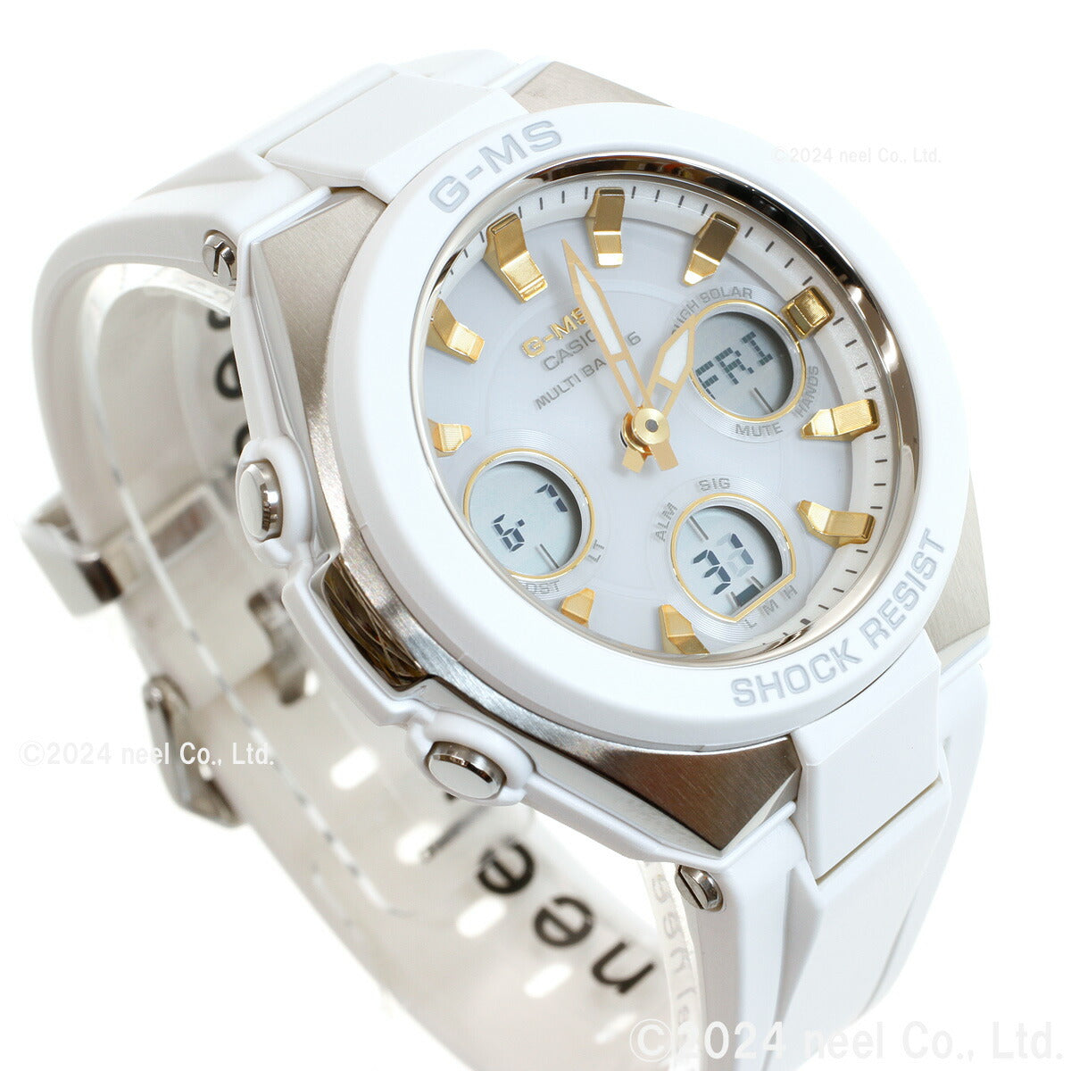 カシオ ベビーG CASIO BABY-G G-MS 電波 ソーラー 電波時計 腕時計 レディース タフソーラー MSG-W100-7A2JF