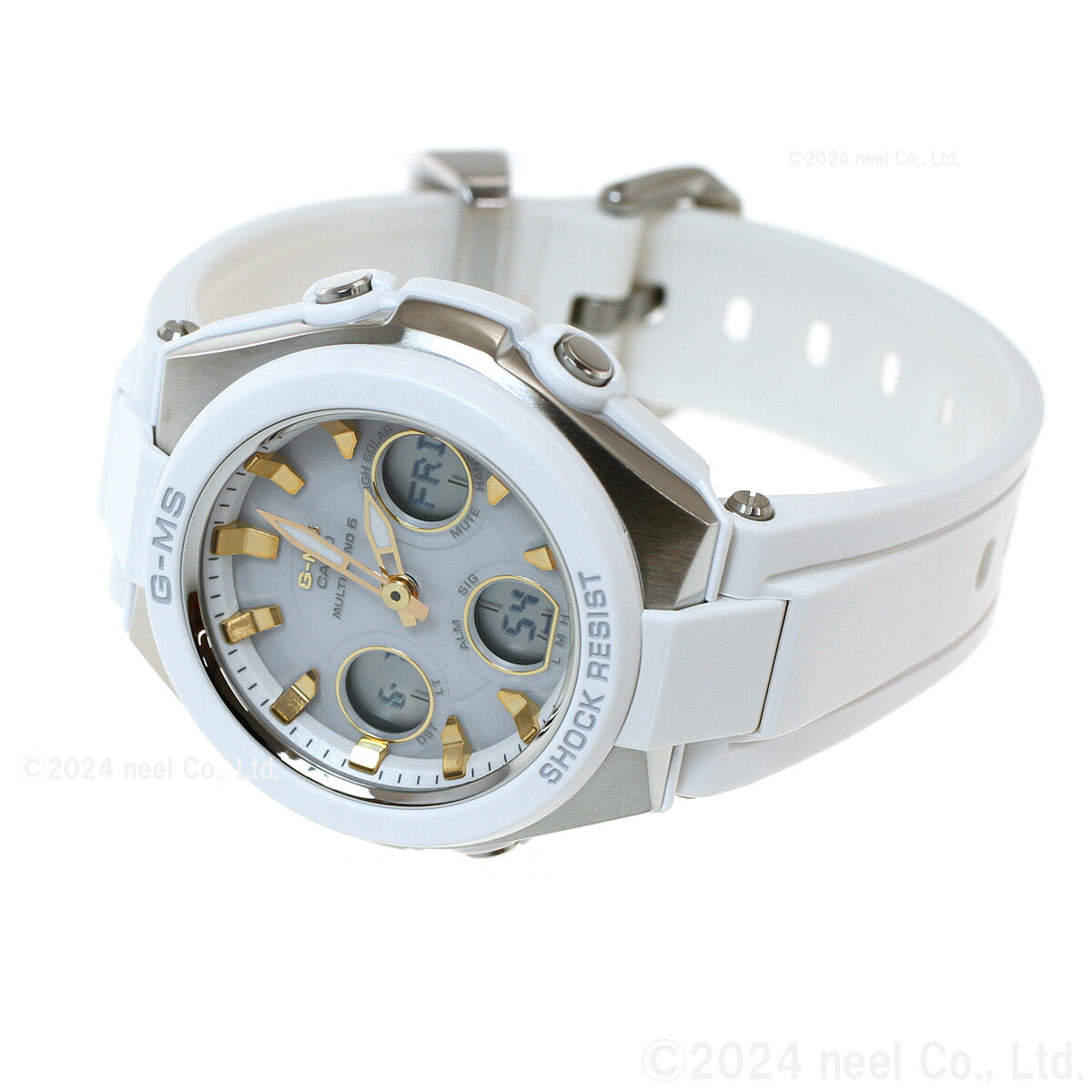 カシオ ベビーG CASIO BABY-G G-MS 電波 ソーラー 電波時計 腕時計 レディース タフソーラー MSG-W100-7A2JF