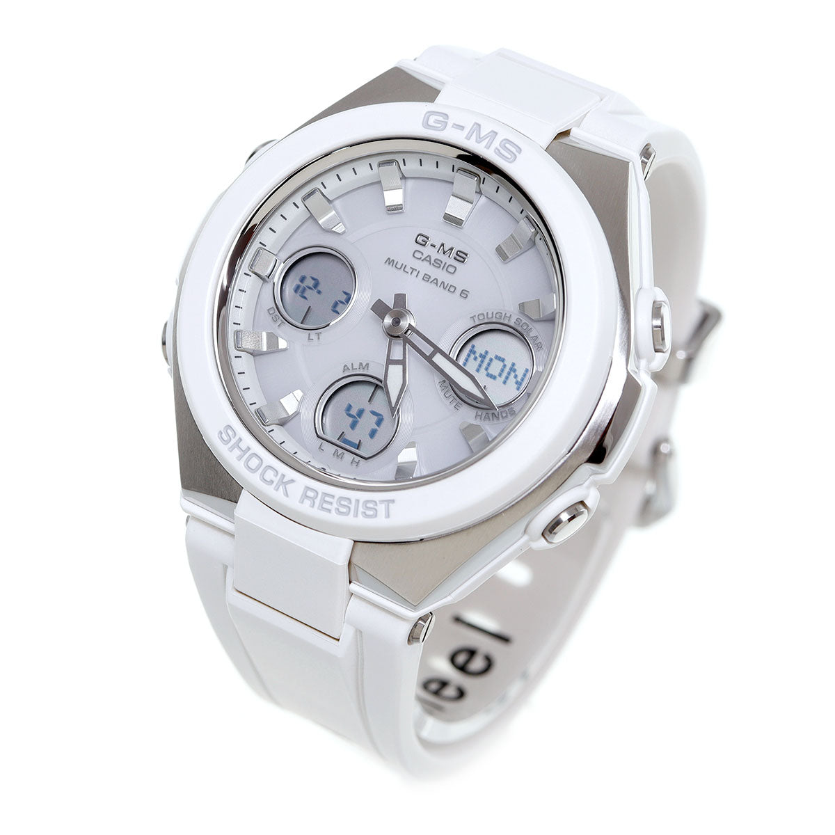 カシオ ベビーG CASIO BABY-G G-MS 電波 ソーラー 電波時計 腕時計 レディース タフソーラー MSG-W100-7AJF