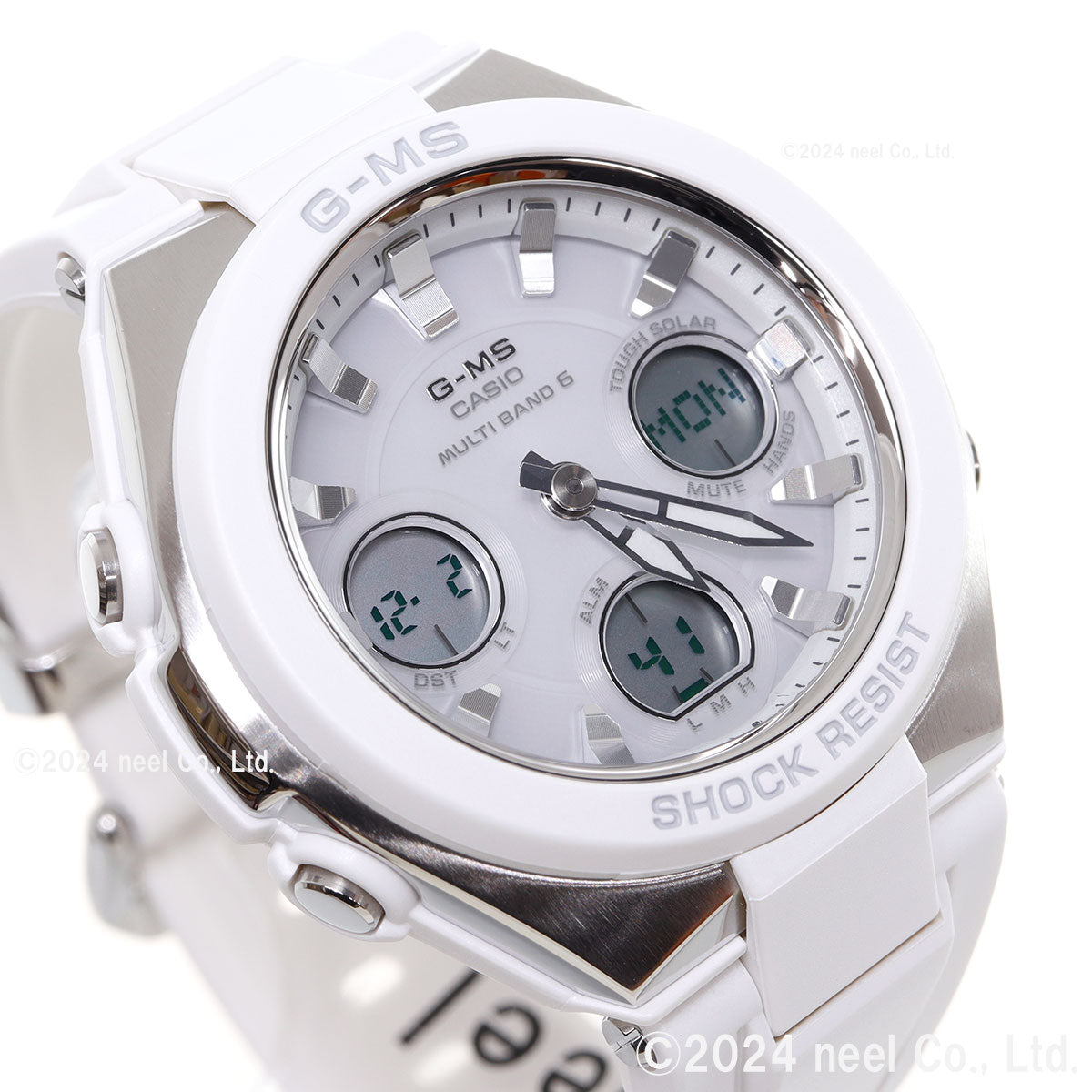 カシオ ベビーG CASIO BABY-G G-MS 電波 ソーラー 電波時計 腕時計 レディース タフソーラー MSG-W100-7AJF