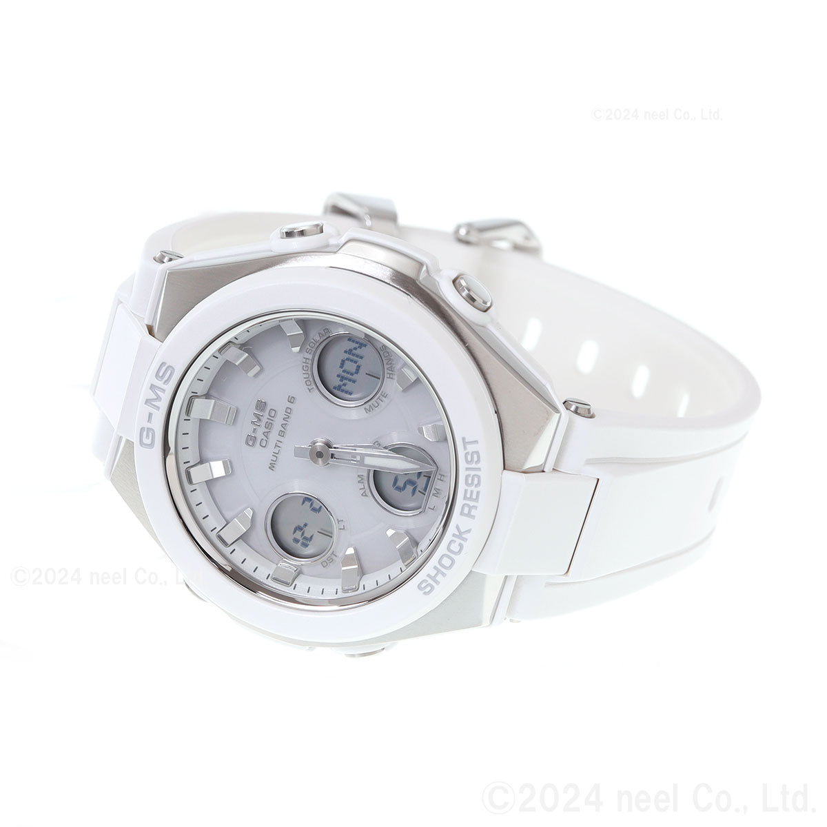 カシオ ベビーG CASIO BABY-G G-MS 電波 ソーラー 電波時計 腕時計 レディース タフソーラー MSG-W100-7AJF