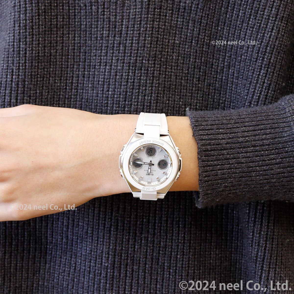 カシオ ベビーG CASIO BABY-G G-MS 電波 ソーラー 電波時計 腕時計 レディース タフソーラー MSG-W100-7AJF