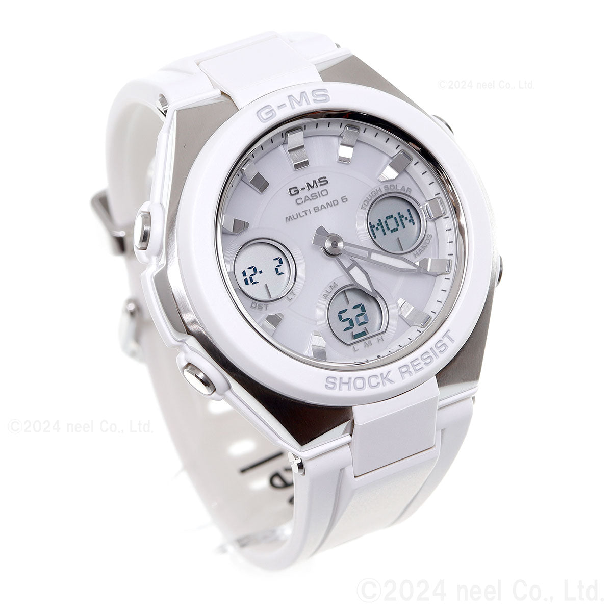 カシオ ベビーG CASIO BABY-G G-MS 電波 ソーラー 電波時計 腕時計 レディース タフソーラー MSG-W100-7AJF