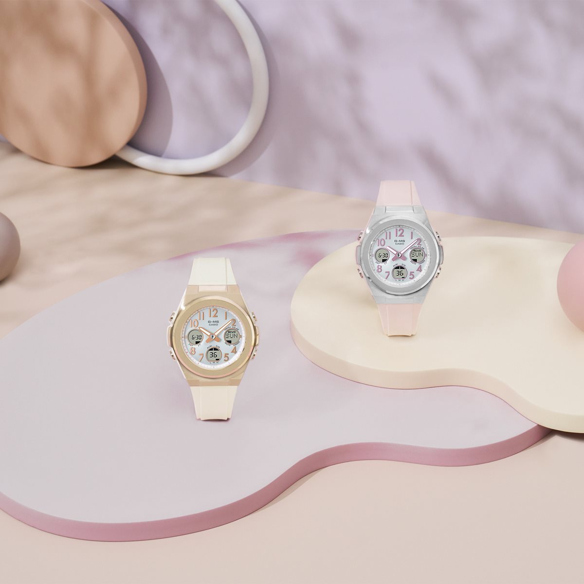 BABY-G カシオ ベビーG レディース G-MS 電波 ソーラー 腕時計 タフソーラー MSG-W610-4AJF【2025 新作】