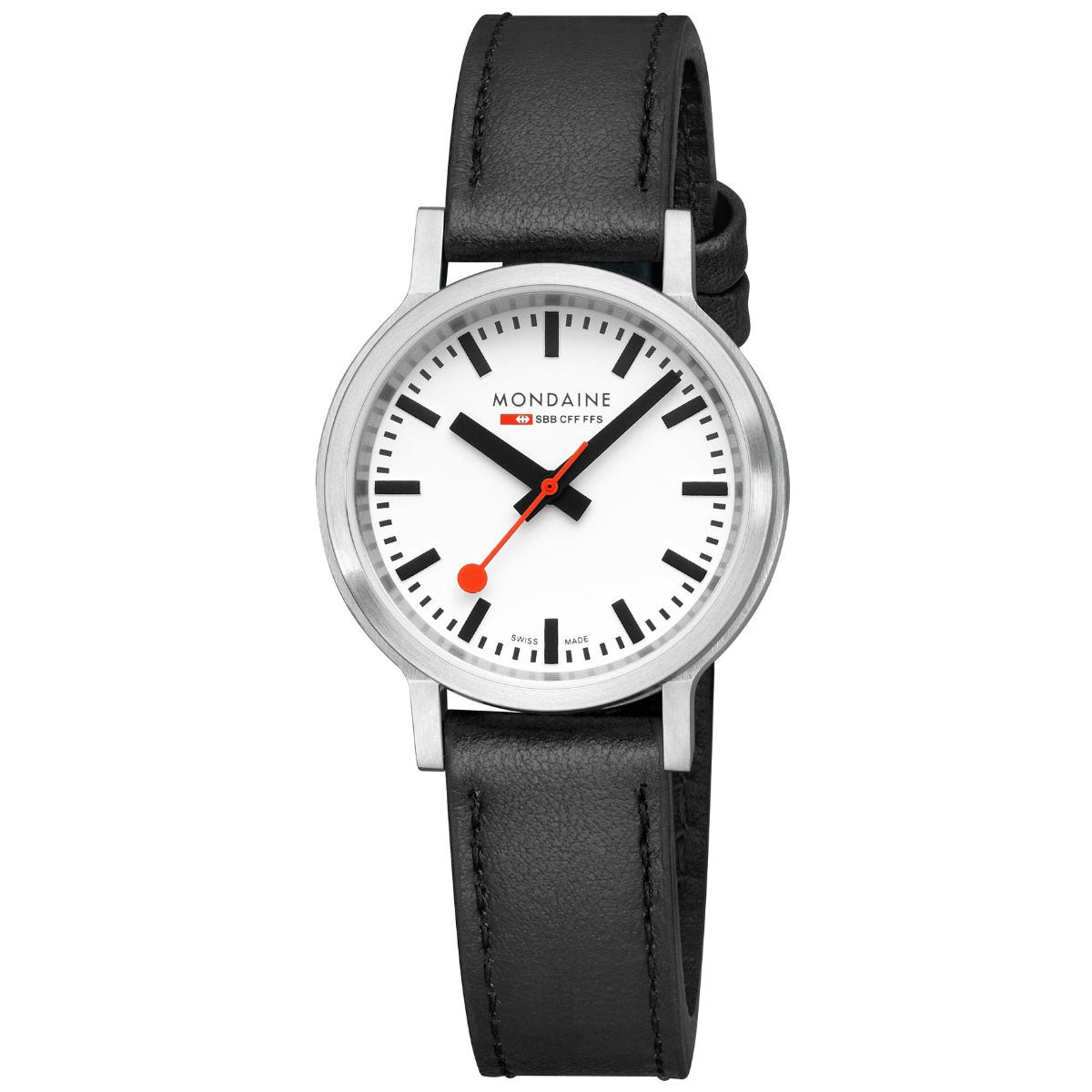 モンディーン MONDAINE 腕時計 レディース ストップ・トゥ・ゴー 34mm グレープビーガンレザー stop2go MST.3401B.LBV.SET