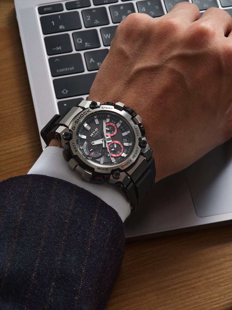 MT-G G-SHOCK 電波 ソーラー 電波時計 カシオ Gショック CASIO 腕時計 メンズ スマートフォンリンク タフソーラー MTG-B3000-1AJF