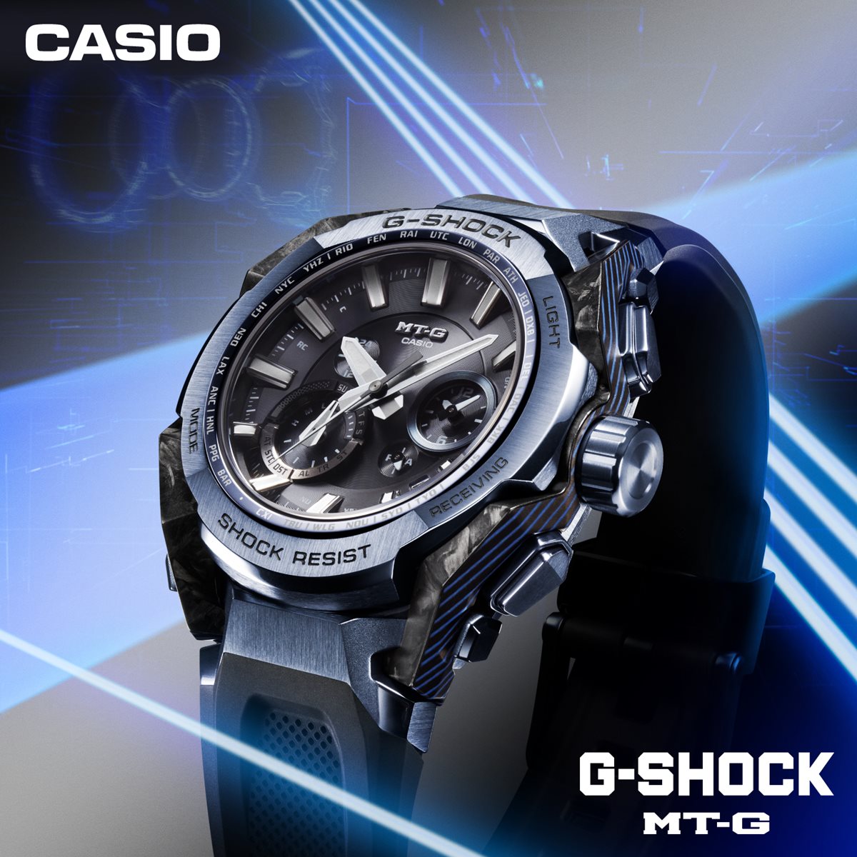 MT-G G-SHOCK 電波 ソーラー 電波時計 カシオ Gショック CASIO 腕時計 メンズ スマートフォンリンク タフソーラー MTG-B4000B-1A2JF【2025 新作】