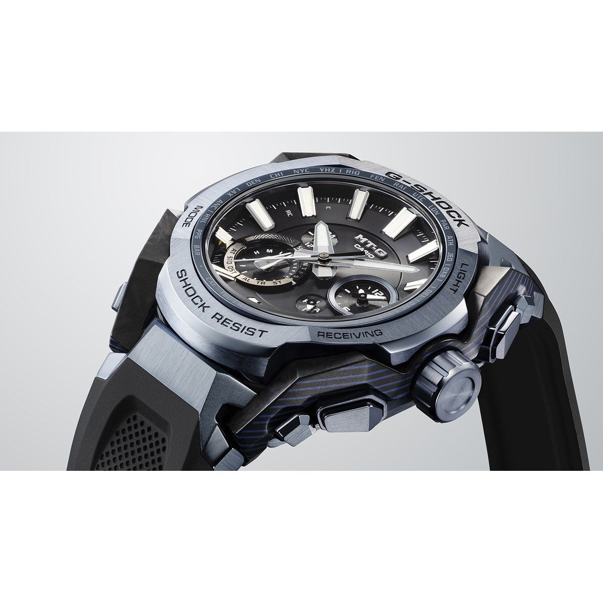 MT-G G-SHOCK 電波 ソーラー 電波時計 カシオ Gショック CASIO 腕時計 メンズ スマートフォンリンク タフソーラー MTG-B4000B-1A2JF【2025 新作】