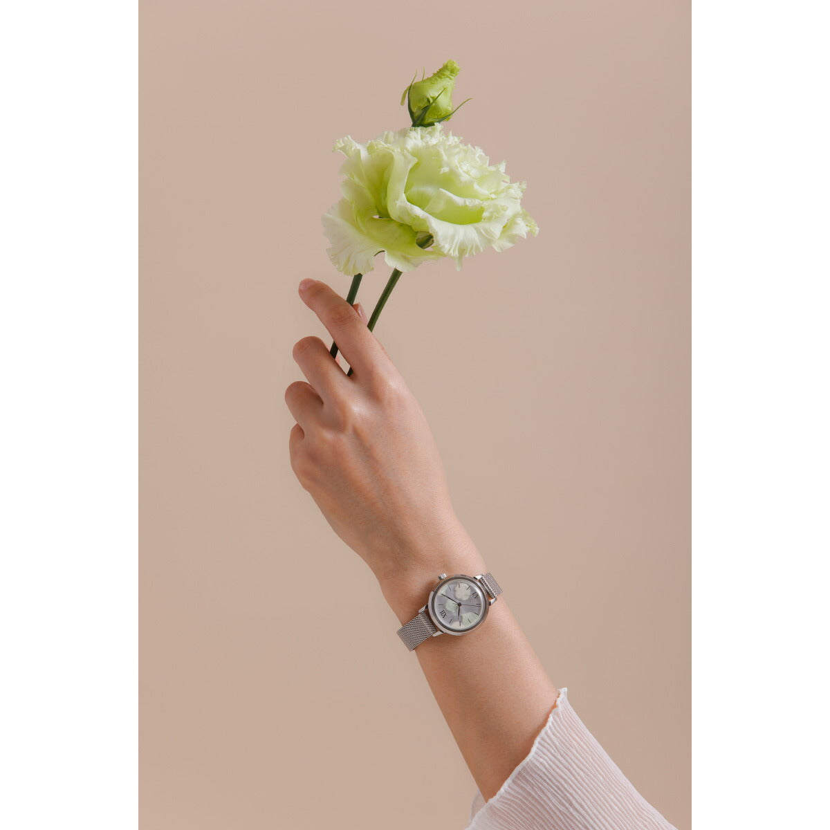 マトウ MATOW 腕時計 レディース Shiki Collection Bouquet ブーケット 鈴蘭 シルバーメッシュ MW007003【2025 新作】