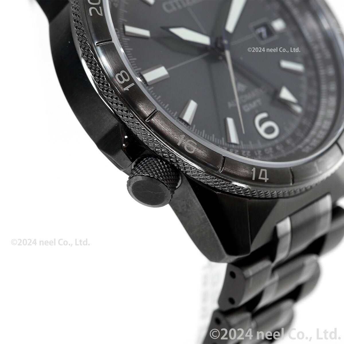 シチズン プロマスター スカイ CITIZEN PROMASTER SKY メカニカル 自動巻き 機械式 腕時計 メンズ NB6045-51H クロノグラフ GMT【2024 新作】