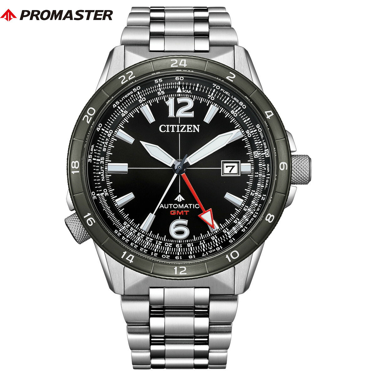 シチズン プロマスター スカイ CITIZEN PROMASTER SKY メカニカル 自動巻き 機械式 腕時計 メンズ NB6046-59E クロノグラフ GMT【2024 新作】