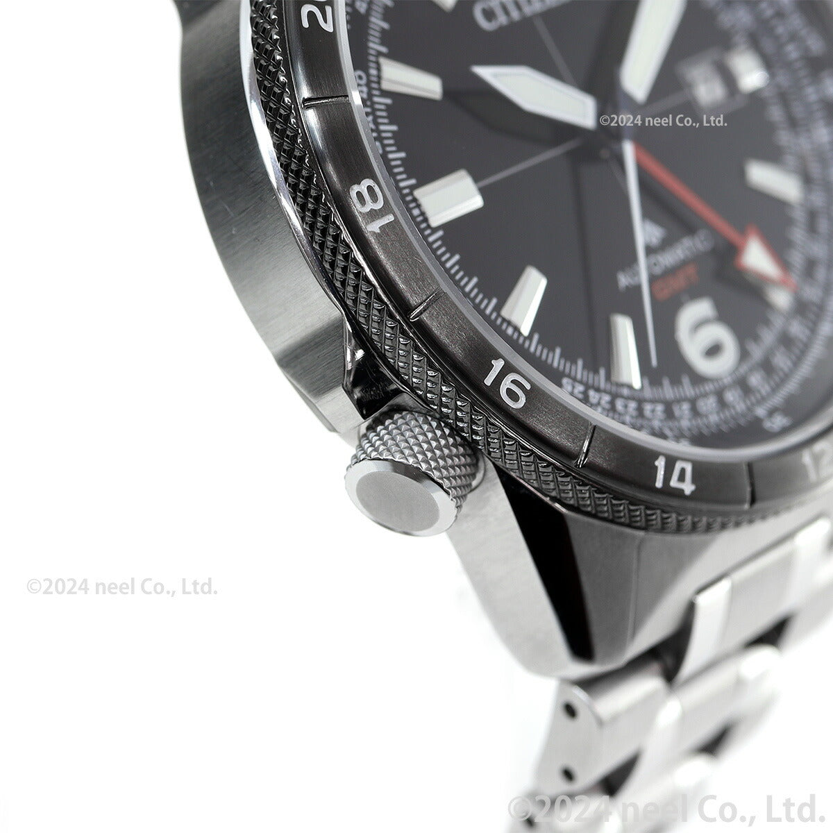シチズン プロマスター スカイ CITIZEN PROMASTER SKY メカニカル 自動巻き 機械式 腕時計 メンズ NB6046-59E クロノグラフ GMT【2024 新作】