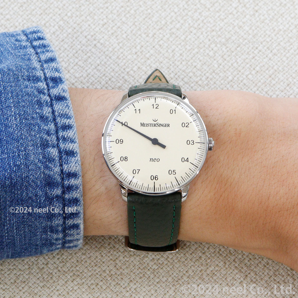 マイスタージンガー MeisterSinger ネオ アイボリー 36mm Neo Ivory 自動巻き 腕時計 メンズ レディース NES903